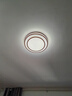 雷士照明（NVC）LED吸顶灯轻奢书房餐厅卧室灯晶宏温馨分段调光功能灯饰24W包安装 实拍图