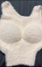浪莎内衣女【24新品】文胸带胸垫可外穿羊毛蚕丝背心 实拍图