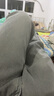 7家优品 微喇牛仔裤男士秋冬季款美式复古高街休闲弯刀直筒修身长裤子男 HC-52036灰色加绒 加绒 XL 实拍图
