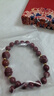 妙韵天然朱砂三合六合手链转运珠手串本命佛护身符马年本命年吉祥礼物 生肖属牛虚空藏菩萨转运珠 女款珠径8mm 实拍图