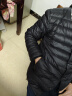 鸭鸭（YAYA）新国标2023冬季新款轻薄羽绒背心内穿马夹男士保暖内胆羽绒马甲KX YE3C700311Y-黑色 2XL /185 实拍图