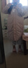 衣图雅棉服女冬季中长款2024新款宽松加厚过膝大毛领棉衣外套羽棉袄绒服 粉红色 均码（可备注码数） 实拍图