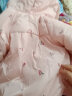 戴维贝拉（DAVE＆BELLA）女童棉服保暖连帽上衣加厚儿童外套冬装新款小童服装洋气宝宝棉衣 粉色【现货】 100 cm（建议身高90-100cm） 实拍图