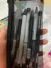 斑马牌（ZEBRA）斑马笔jj15中性笔 jf-0.5笔芯JJ77学生用速干考试刷题黑水笔按动签字笔 刷题考试推荐6支黑笔组合 实拍图