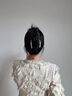 向晚发夹发卡高级感大号后脑勺发夹女精致盘发鲨鱼夹束发抓夹发饰 实拍图