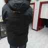 雪中飞鹅绒羽绒服男中长款连帽大毛领加厚工装时尚休闲商务冬季外套190 实拍图
