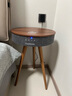 CoolGeek R1 3代茶几音响家用客厅环绕蓝牙音箱家庭落地摆件边几音乐播放器无线充电桌子 R1胡桃木色 实拍图