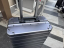 瑞德姆（REDURM）行李箱旅行箱全铝镁合金男女拉杆箱小型密码箱万向轮登机箱  钢枪色-时尚款精致细腻氧化磨砂 20英寸 -可登机/适合短期出差出行 实拍图