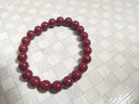 2025蛇年本命年朱砂手串正品男款女士高含量紫金砂单圈转运珠手链 8mm朱砂手串【附鉴定证书】 实拍图