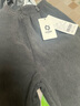 左西男童加绒裤子休闲裤2025新款儿童一体绒灯芯绒长裤潮 灰色 120 实拍图