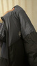 斯凯奇（Skechers）羽绒服男女同款冬季新款加厚情侣短款棉服面包服 碳黑/0018 S 实拍图