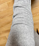 米度丽 孕妇裤子秋冬外穿运动裤加绒加厚保暖裤棉裤卫裤冬装 深花灰 XXL 实拍图