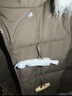 森马（Semir）羽绒服女长款三防防风宽松冬季2024保暖毛领连帽外套109724113018 实拍图