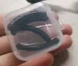 阿嚓热睫毛夹/胶垫A1p551-易上手替换胶垫条型软胶垫弹性眼睫毛 黑色2盒8条 1个 实拍图