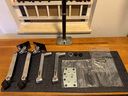 爱格升（ERGOTRON） 40“双屏支架大屏双显示器支架臂电脑显示器显示屏显示器增高架电脑桌（45-549-026）抛光铝 实拍图