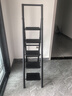 肯泰梯子家用人字梯折叠伸缩楼梯加厚碳钢加宽踏板工程铁梯F4-H5 实拍图