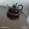 全度煮茶壶花茶壶套装英式泡茶壶茶具加厚耐热玻璃北欧风格轻奢养生壶 小坐圆形底座+灰财鼠壶500ml2件 实拍图