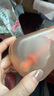 翰元婴儿磨牙棒牙胶口欲期0-3-6个月咬胶棒小蘑菇安抚玩具防吃手神器 橙色- +收纳盒+防掉链 实拍图
