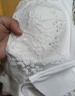 俏曼芬夏季内衣女超薄款大胸显小聚拢收副乳防下垂无钢圈大码胸罩性感少女文胸套装 白色（单件） 32/70(ABC通杯厚约0.3CM) 实拍图
