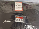 李宁国旗长款羽绒服男女冬季新款加厚科技连帽过膝运动外套宽松上衣 标准黑（国旗款+加厚保暖） L 实拍图