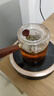 正扬电陶炉煮茶器煮茶壶套装办公透明玻璃茶具泡茶壶烧水电茶炉可保温 春鸣黑+直觉壶 实拍图