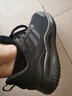 阿迪达斯 （adidas）男鞋夏季新款运动鞋轻便缓震透气网面低帮耐磨缓震跑步鞋子男 黑武士跑步鞋/透气/主推款 43 (265mm) 实拍图