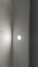 FSL佛山照明筒灯LED天花防雾花灯6W3寸白玉银边正白光6500K 实拍图