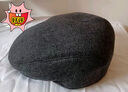 恒源祥老年人帽子男士鸭舌帽冬季加厚保暖护耳爷爷前进帽新年生日礼物 实拍图