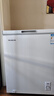 美菱（MeiLing）冰柜141升小冰柜减霜家用冰柜冷藏冷冻转换冰柜迷你小冷柜一级节能省电顶开门单温母婴母乳小冰箱 BC/BD-141DT白色 141L 141升 实拍图