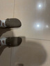 拉夏贝尔女鞋厚底半拖鞋女百搭一脚蹬懒人休闲勃肯鞋-002 棕色 40  实拍图