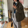 无印良品（MUJI）女式 便携式 立领羽绒夹克羽绒服外套冬季女装女款外衣 黑色 S （155/80A） 实拍图