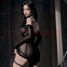 洛蔓希 情趣内衣 性感睡衣制服诱惑套装sm角色扮演 绑带三点式透视睡裙免脱丁字裤 夫妻刺激房事变态情趣用品 实拍图