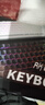 RK ROYAL KLUDGE R87机械键盘电竞游戏专用电脑办公有线客制化87键青轴茶轴银轴全键热插拔白色 如茵-冰蓝光-有线单模 茶轴(45gf段落) 实拍图