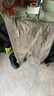 胜丽 下水裤尼龙路亚涉水裤连体背带雨裤男连体服190D 卡其色 BWN69K 44码 实拍图