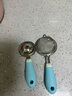 梵乐厨宝宝辅食过滤网筛婴儿漏勺打蛋器蛋清蛋液分离器蒸鸡蛋羹辅食工具 漏勺+漏蛋器 蓝色 实拍图