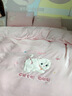 苏萱少女心KT猫牛奶绒床上四件套冬季加厚珊瑚绒被套床单人儿童三件套 天使Kitty猫-桃粉芝士黄 1.8m 床单款 四件套-被套200x230cm 实拍图