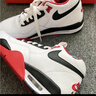 耐克男子轻便运动鞋冬季缓震经典时尚NIKE FLIGHT LEGACY BQ4212 100白/黑-大学红 41 实拍图