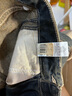 森马（Semir）森柔牛仔|牛仔裤女抓毛拖地裤显腿直2024冬季阔腿裤109724124001 实拍图