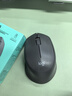 罗技（Logitech）M280 M275无线鼠标 笔记本电脑商务办公鼠标人体工学鼠标USB右手鼠标舒适多彩 带无线2.4G接收器 M275 黑色 实拍图