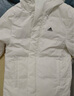 adidas 保暖鸭绒连帽羽绒服男女同款阿迪达斯官方轻运动 白色   XL 实拍图