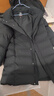 京东京造【聚热羽绒plus+】男士羽绒服外套冬季防钻绒中长款黑色XL 实拍图