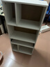 雅美乐书柜落地简易组合抽屉书架置物架客厅卧室阳台柜 四层白色 实拍图