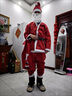 新新精艺 圣诞老人服饰套装圣诞节装饰品男女成人圣诞服装扮6件套 实拍图