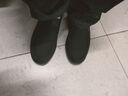 鮟鱇老北京布鞋男爸爸鞋软底中老年大码春秋季透气鞋AK33303 黑色 39  实拍图