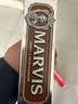 MARVIS玛尔仕牙膏75ml清新口气玛尔斯清甜琥珀薄荷牙膏亮白去渍儿童防蛀 实拍图