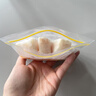 sungsa日本保鲜袋密封袋食品级冰箱专用收纳袋家用密封袋子多功能拉链袋 【99%抗菌】迷你辅食袋小号1盒 实拍图
