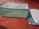 京东物流 家用衣服收纳箱衣柜分层可折叠整理神器大容量储物筐 升级款水墨绿 钢架+加厚底板[26L] 衣物收纳 实拍图