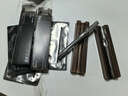 三资堂二叉直头眉笔黑色棕色迷灰棕色 柔灰黑 2支装【赠品*7享9件套】 新手一笔勾勒 进口刷毛 纤细笔尖 实拍图