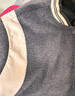 森马（Semir）外套女刺绣拼接撞色宽松夹克2024冬季仿毛呢棒球服109724108004 实拍图