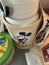 迪士尼（Disney）保温杯儿童水杯316不锈钢大容量双盖带杯套上学专用喝水杯021MX 实拍图